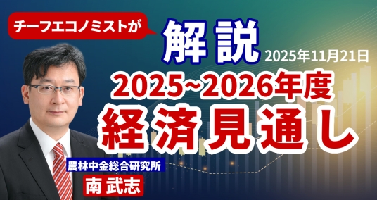 2025年11月21日「チーフエコノミストが解説　2025～2026年度 経済見通し」